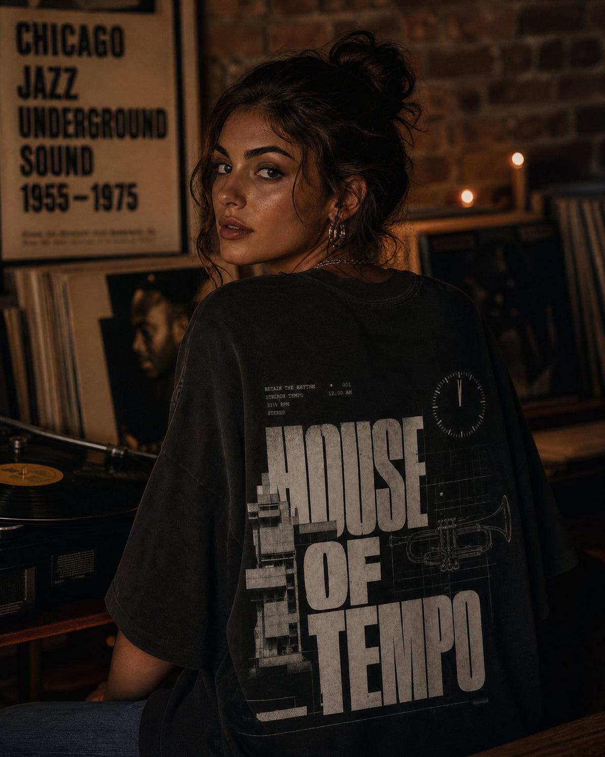 The Blueprint Tee editorial image